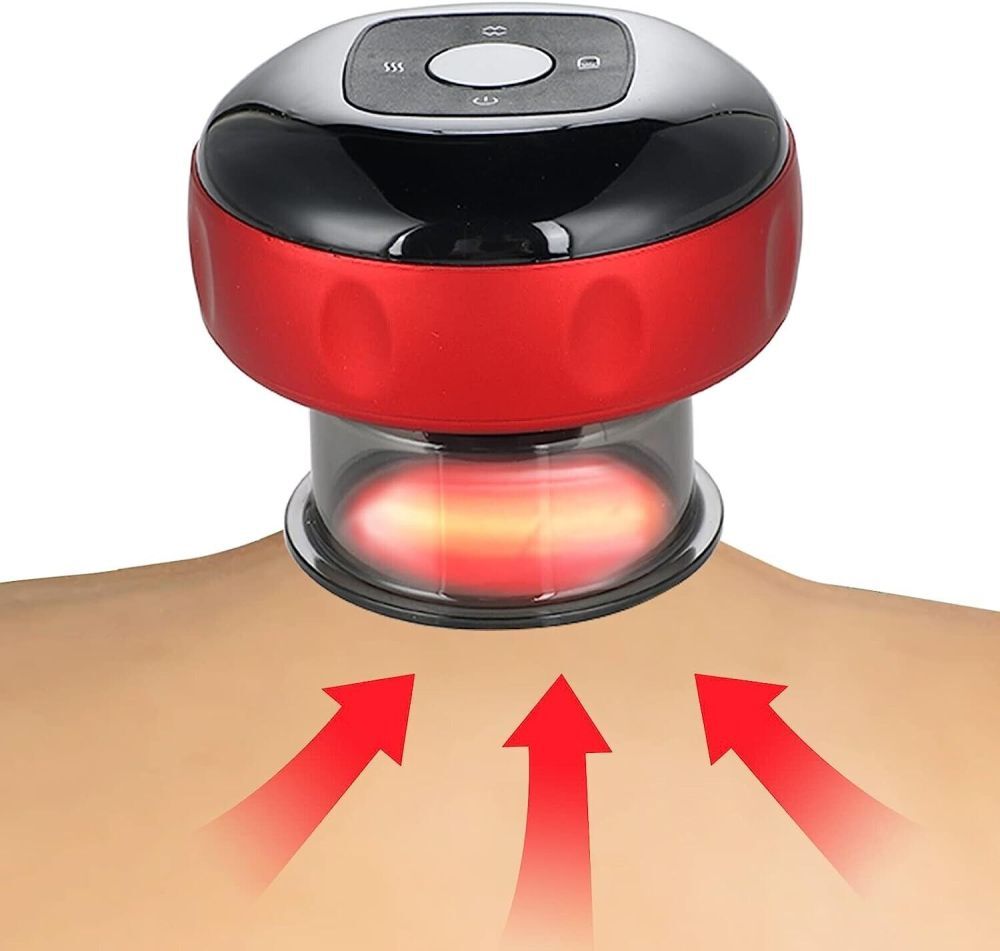 12 Grade Electric Vacuum Cupping Massage Anti-Cellulite Body Therapy Massager