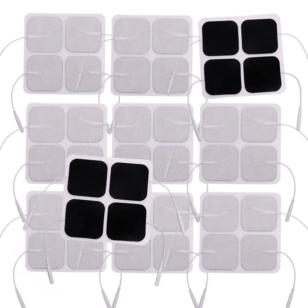 High Quality 40/80pcs Electrode Pads Replacement For Muscle Stimulator 2×2 BULK