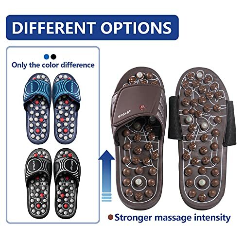 Spring Foot Massage Slippers Insoles,Neuropathy Arthritis Plantar Fasciitis Feet