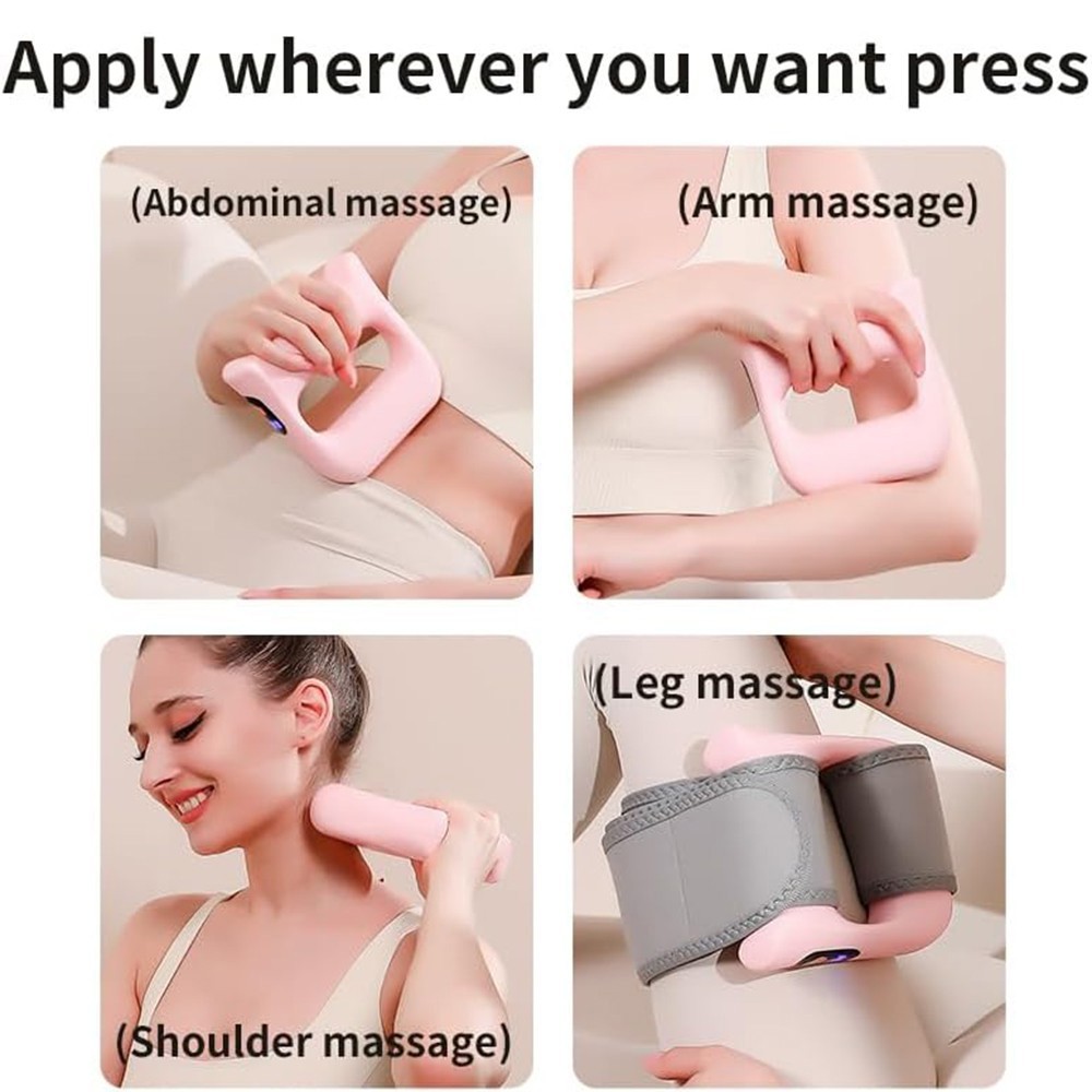 Multifunctional Full Body Fascia Ring with 5 Speeds Fascia Blasters Ring Massage