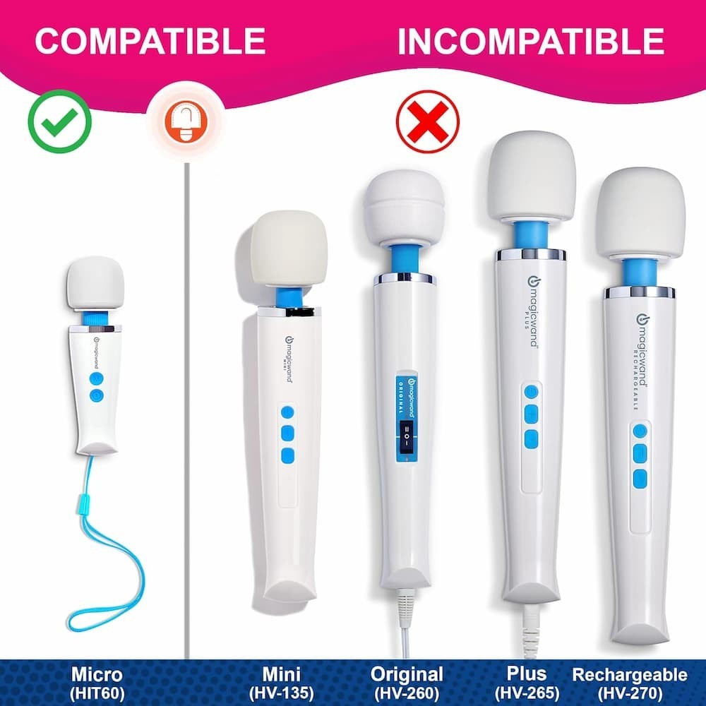Magic Wand Massager 🍯Handheld Vibrating Full Body Massage Therapy Tool Ball