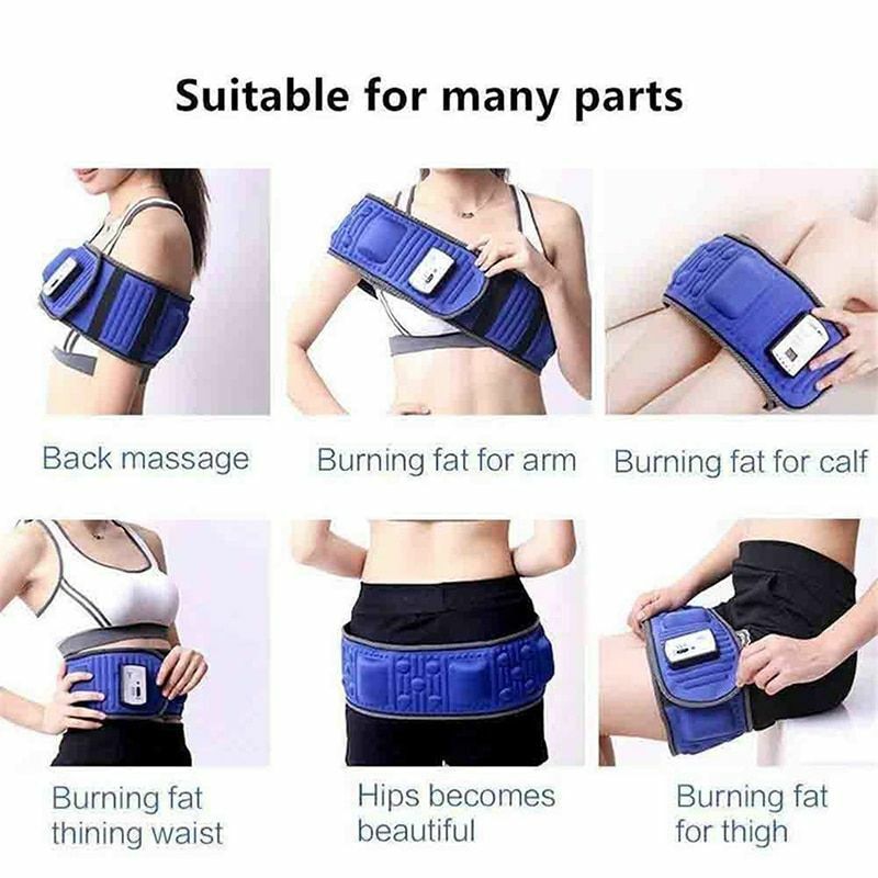 Slimming Belt X5 Times Electric Vibration Massager Machine Fat Burning Equipment
