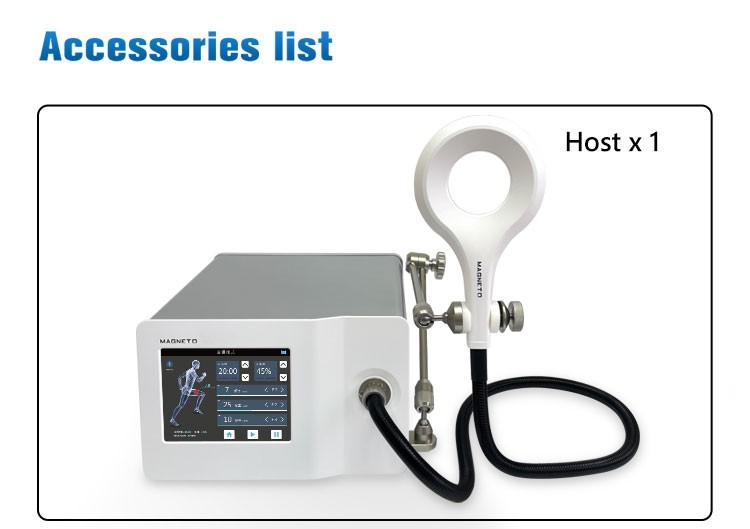 2025 Protable PEMF EMTT Magnetic Pain Physio Therapy Massage Device PMST Machine