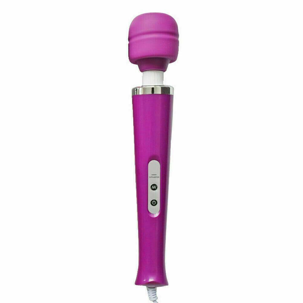 10 Speed Plug In Corded Magic Massage Wand for Full Body Pain Relief
