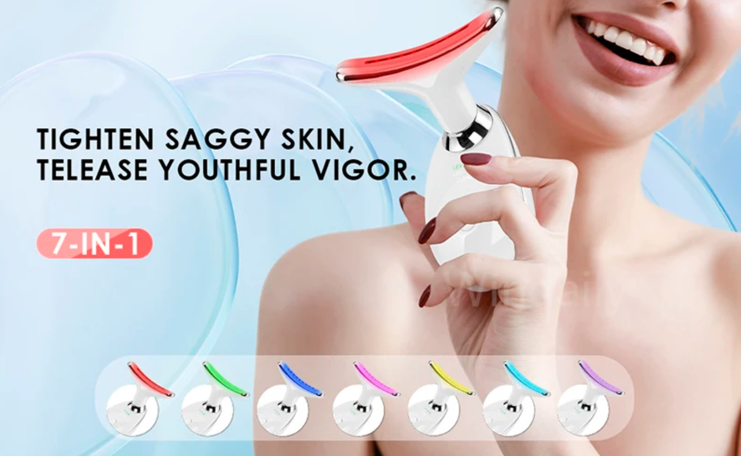 Lux Cove 7-in-1 LED Facial Sculptor