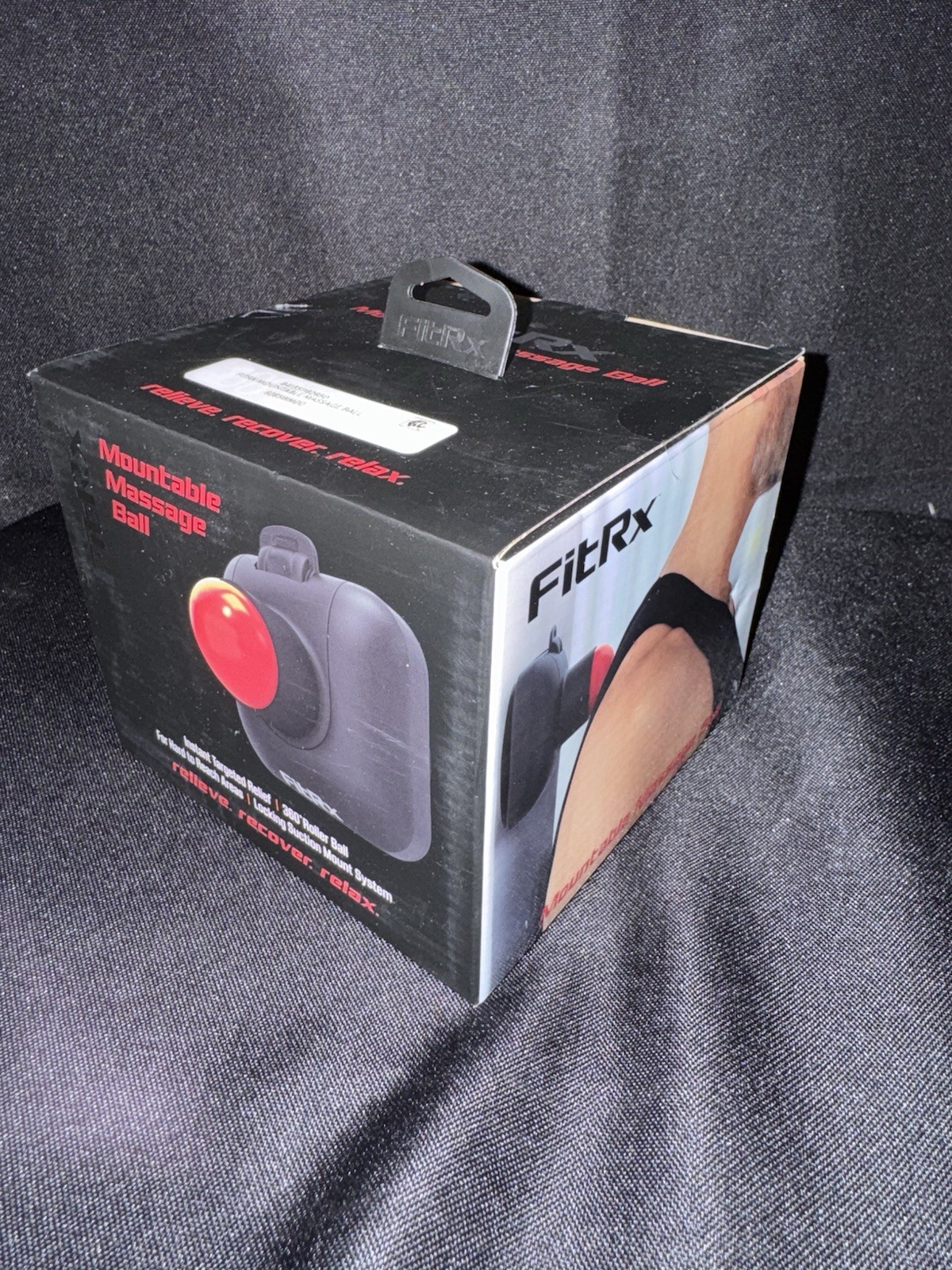 Free Shipping FitRx Mountable Massage Ball Deep Tissue Muscle Recovery