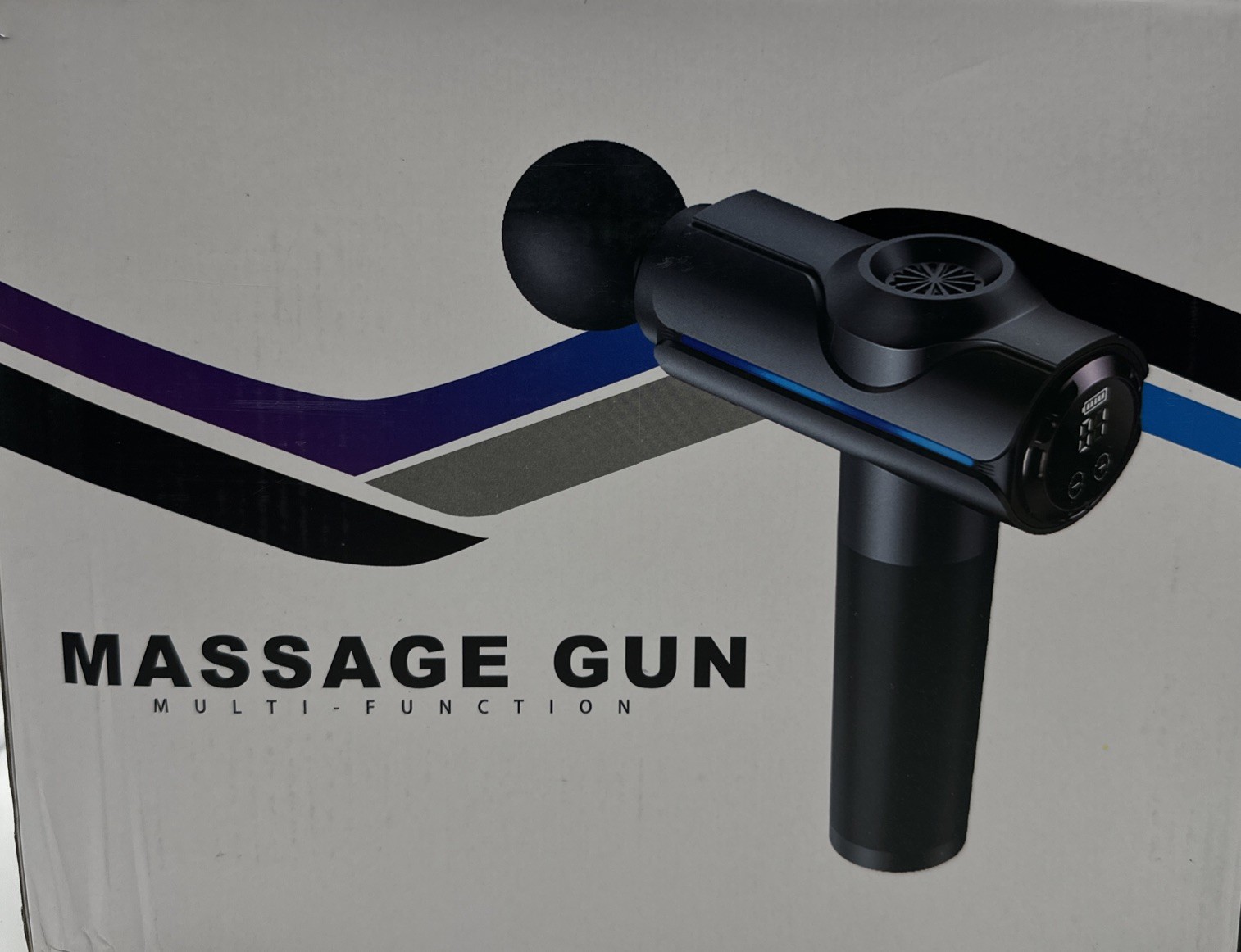 6 Speed Massage Gun Deep Tissue Percussion Massager Muscle Vibrating Relaxing