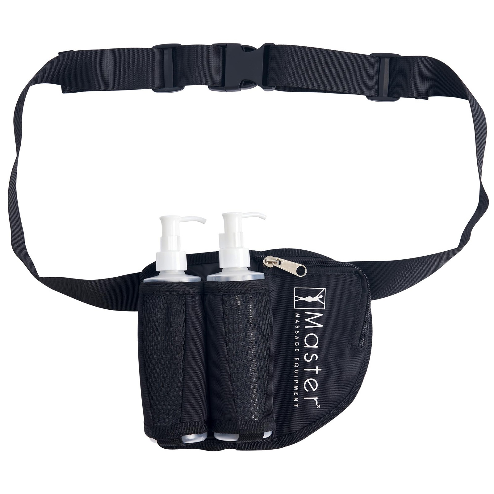 Master Massage Double Bottle Massage Oil Holster Bag- Lotion Bag Dual Kit–Mas…