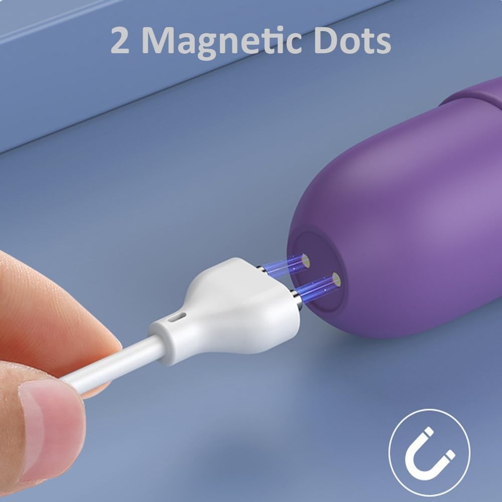 Reliable 6mm Magnetic USB Charger for 2 Pins Massagers – Durable Connection