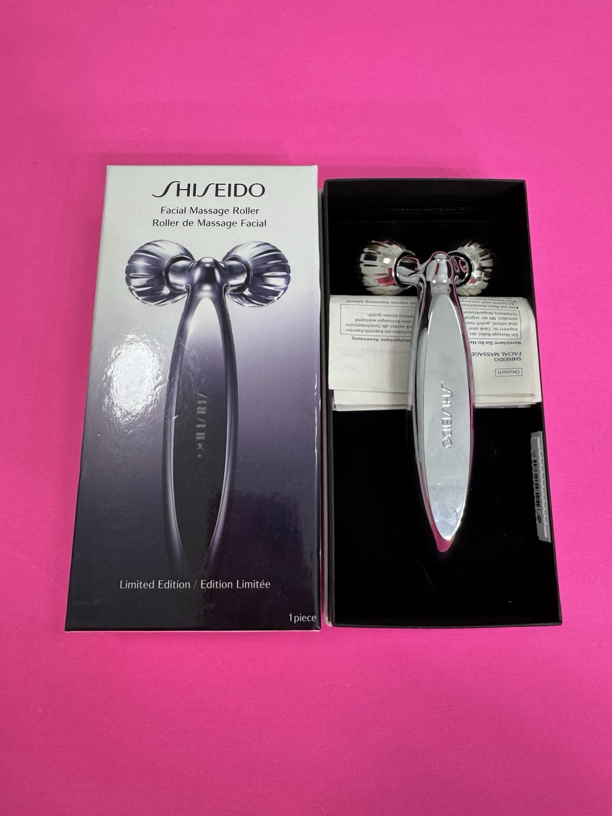 Shiseido Facial Massage Roller Limited edition NEW IN BOX