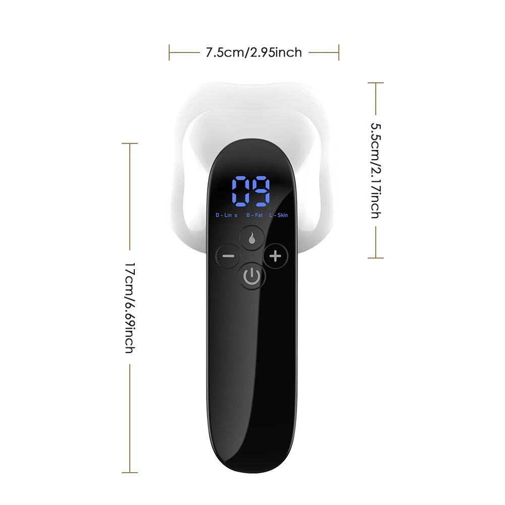 Body Sculpting Machine Handheld Cordless Cellulite Massager 3 Modes & 10 Levels