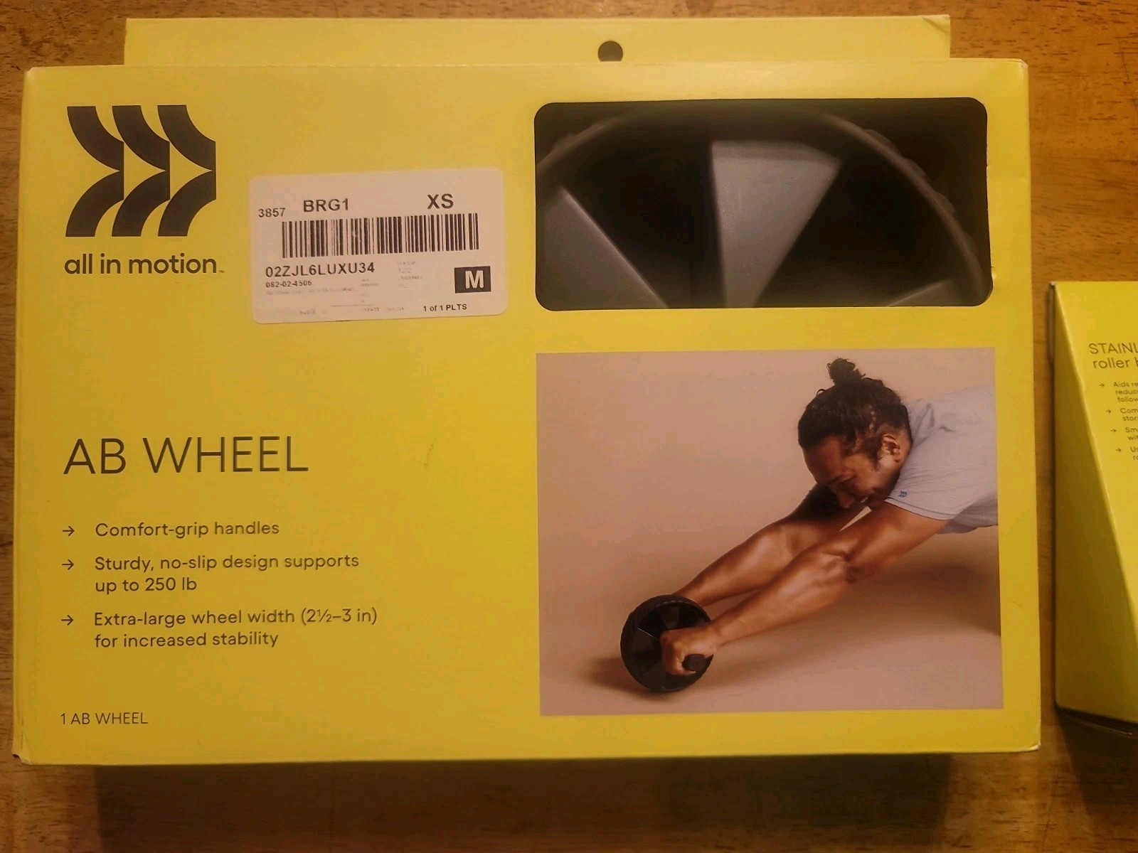Lot Of 2- Cold Therapy Massage Roller Ball & AB Wheel- All In Motion: AS PICTURE