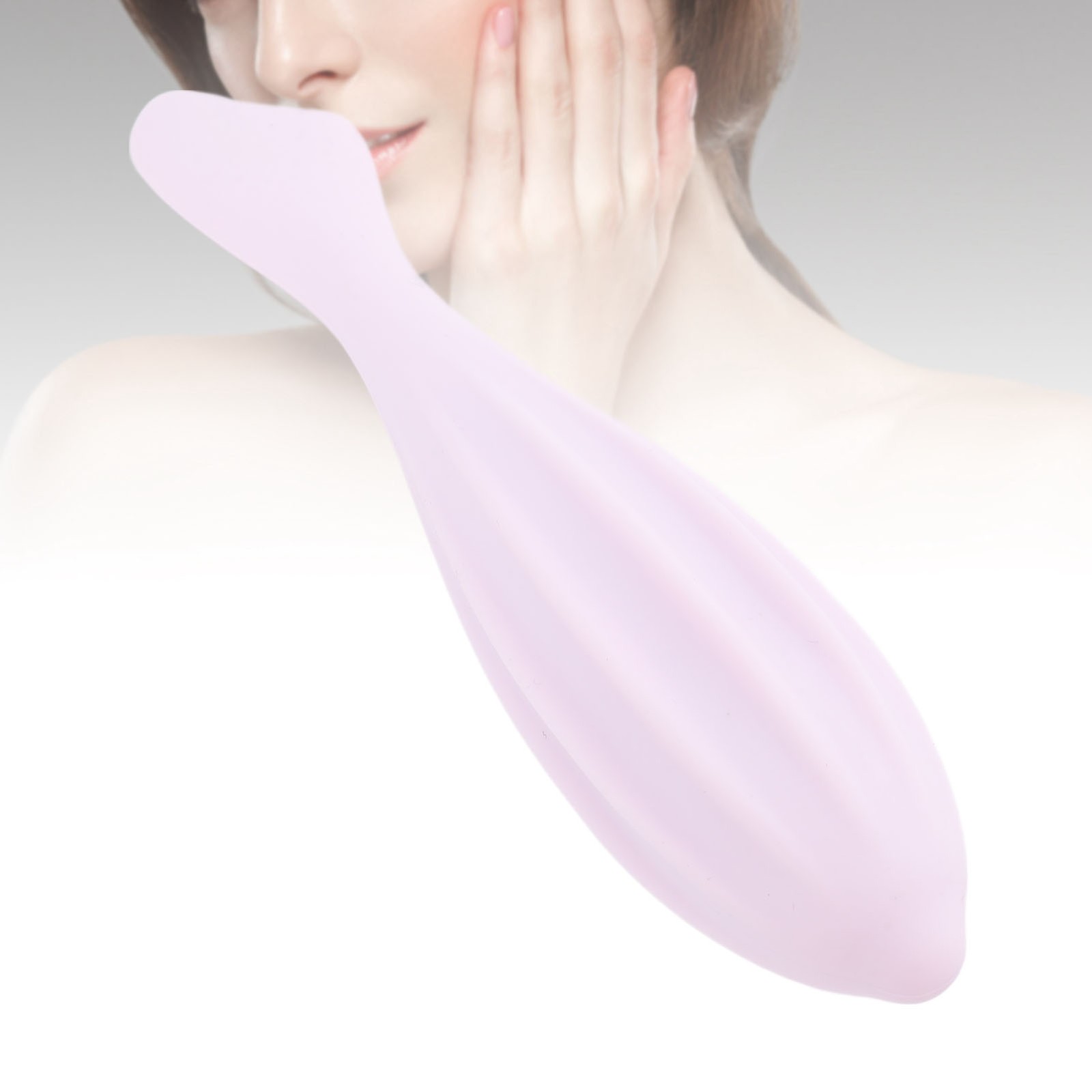 Silicone Facial Roller Ergonomic Easy Clean Facial Massage Tool Easy To Use
