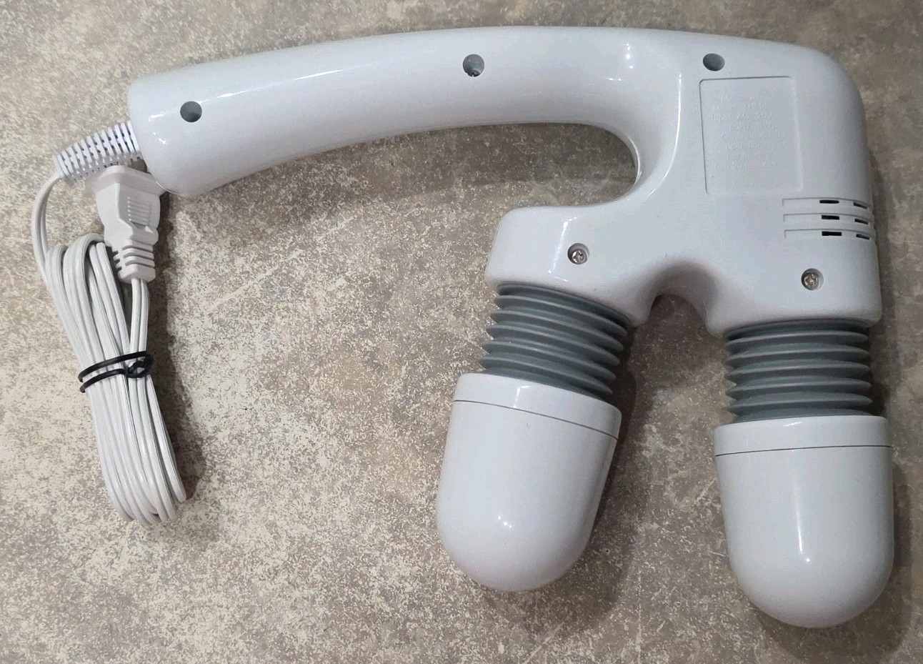 Comfort Zone Fitness Twin Head Massager THM-3 Two Speed 120V-18W
