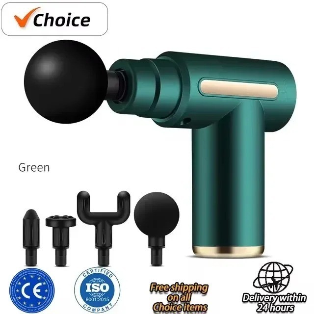Share Massage Gun Percussion Massager Deep Tissue Muscle Vibrating Relaxing one