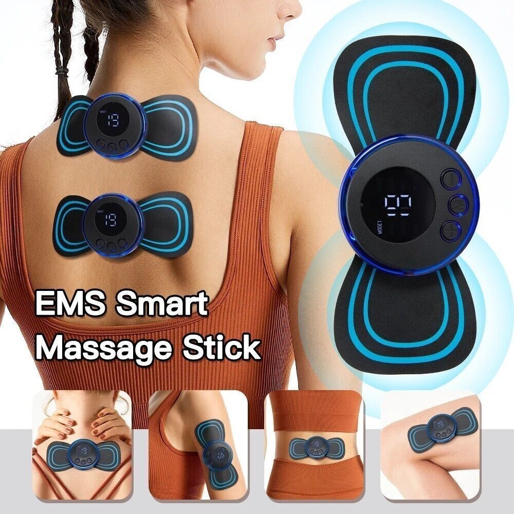 19 Level EMS Electric Foot Massager Pad Muscle Stimulator Blood Circulation Mat