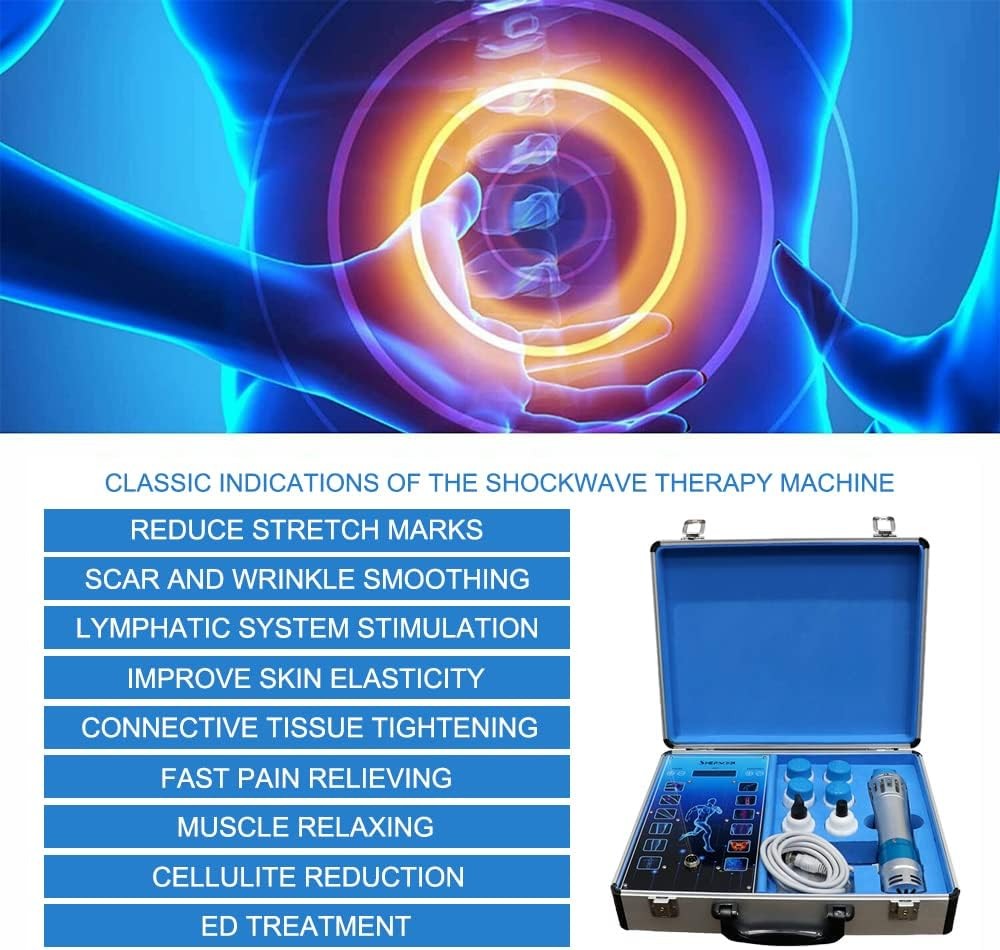 SW14B Shockwave Therapy Machine Portable Pain Relief Tool