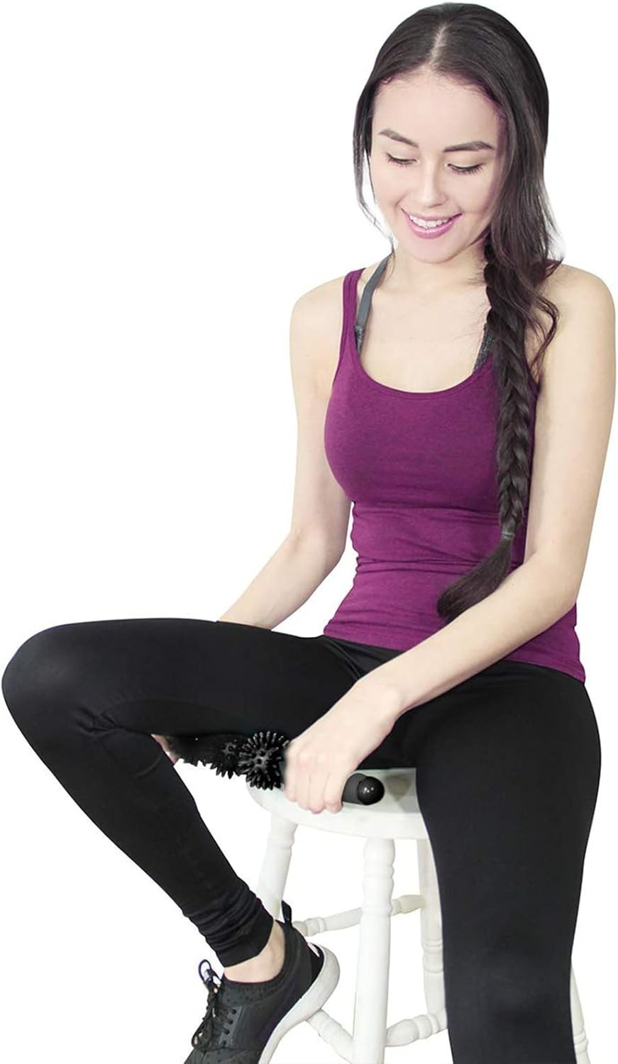 3-Ball Fascia Muscle Roller – Deep Tissue Massager for Cellulite & Sore Muscles