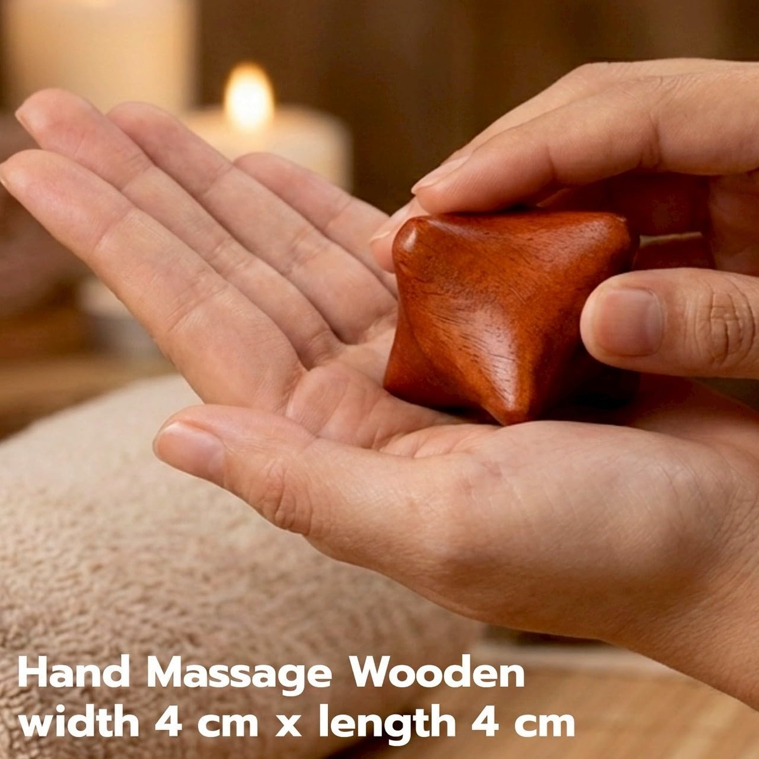 Lungcha 4 Types, 5 Piece Set Traditional Thai Massage Reflexology Wooden Stic…
