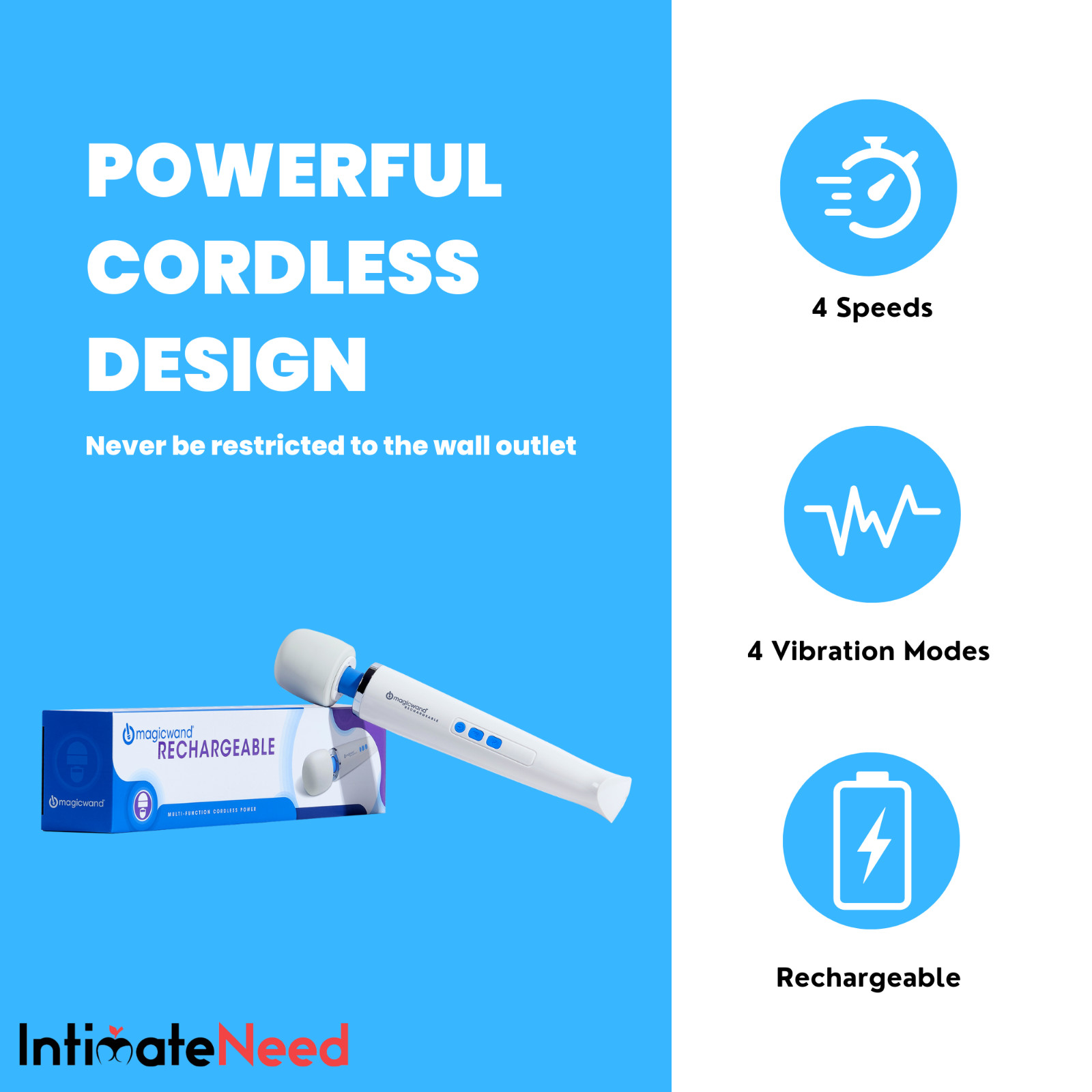 Authentic Hitachi Magic Wand Rechargeable Original Massager HV-270 (Vibratex)