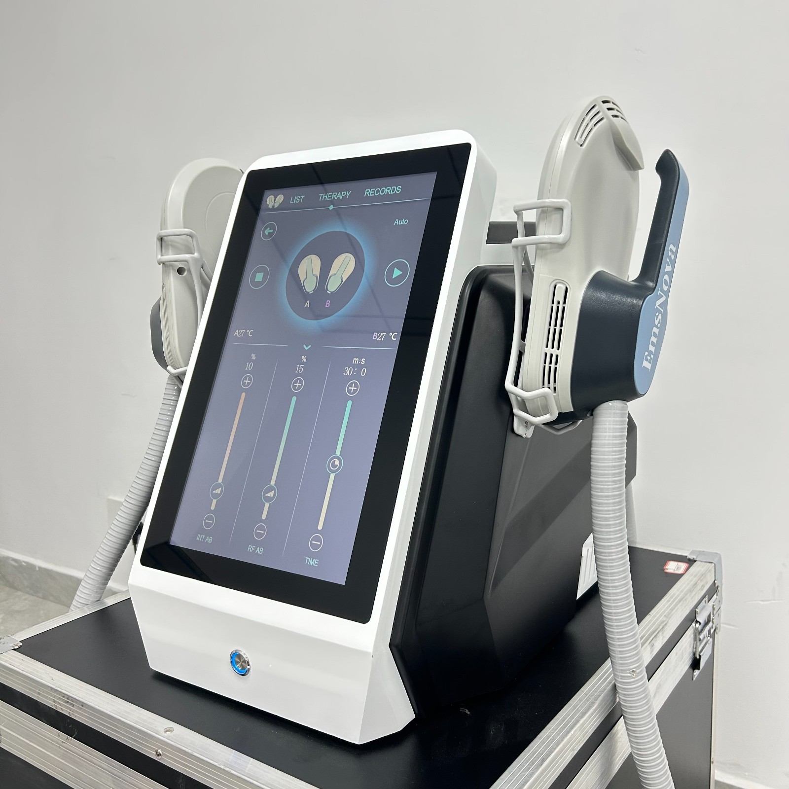 Mecavie Portable EMS HIEMT RF Body Contouring Muscle Toning Slimming Machine