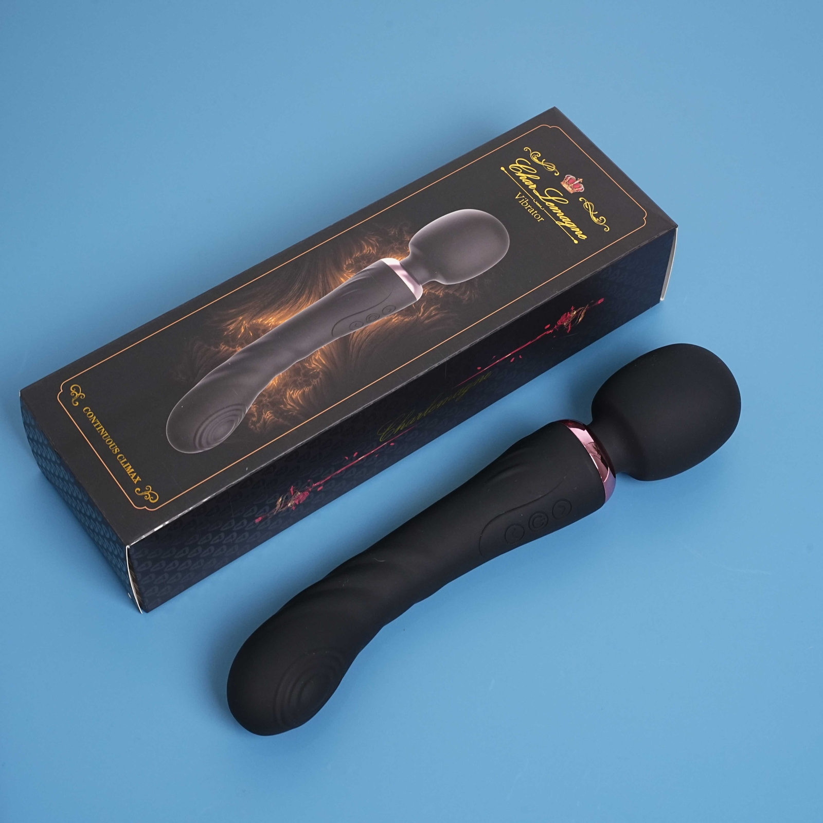 Handheld Massager Wand Vibrating Massage Full Body Therapy 2 Motor Dual Vibrator