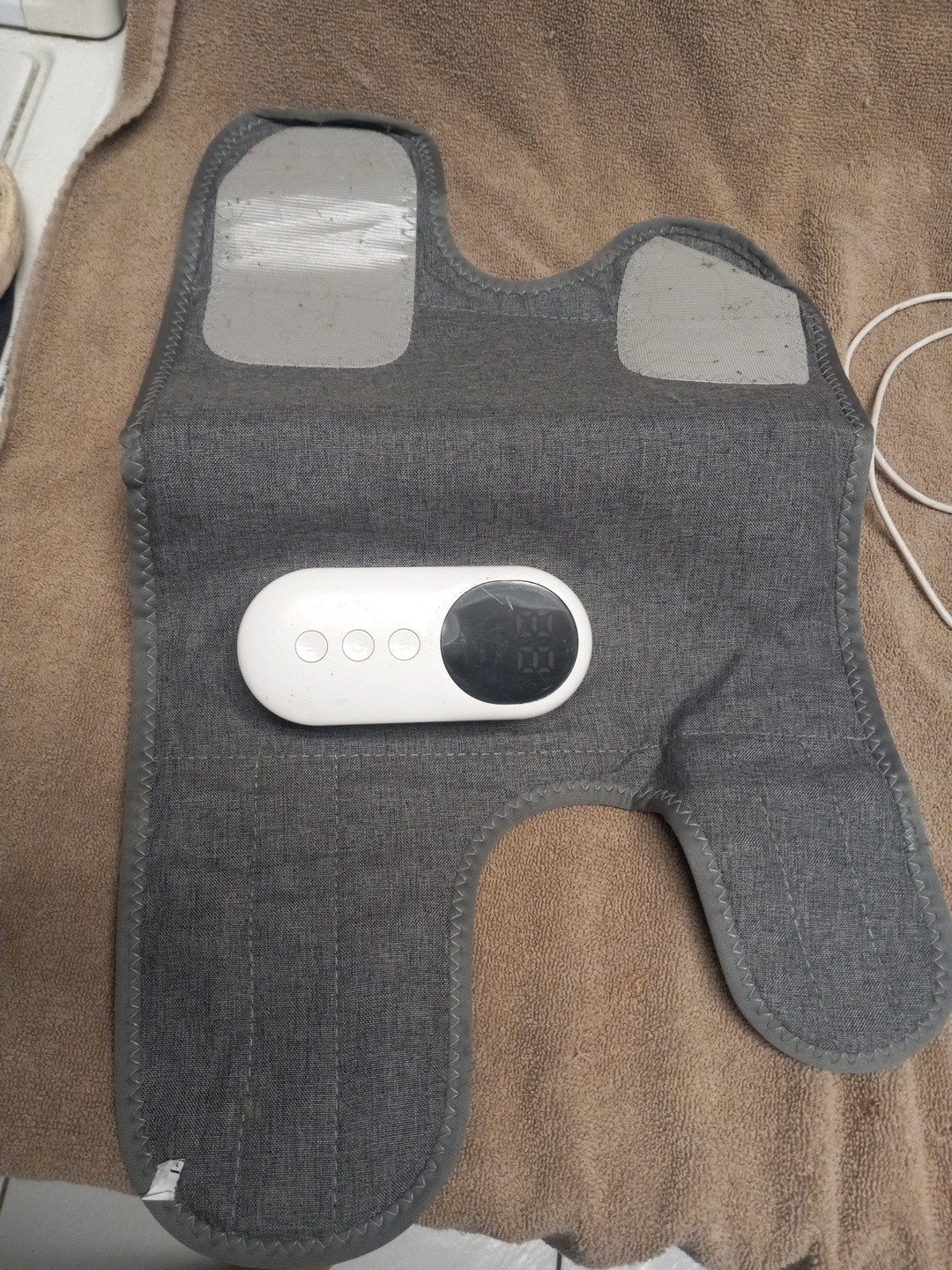 Leg Massager Cordless Calf Air Compression Massager W/ Heat Pain Relief