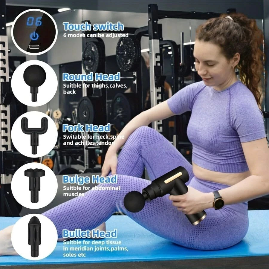 Cellulite Massager Body Sculpt BYMCF Body Sculpting Machine With 6 Washable Pads
