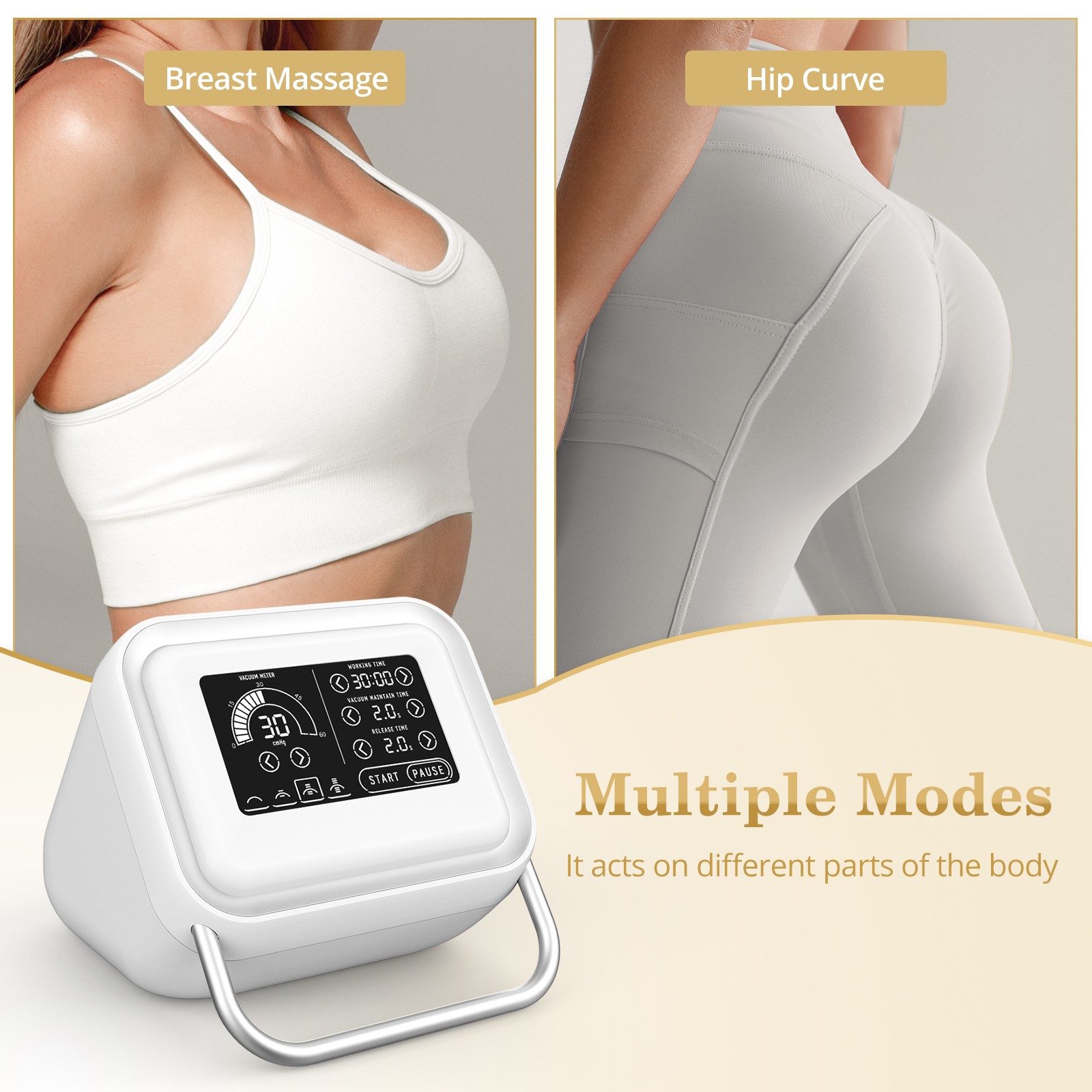 150ML Vacuum Cupping Massage Scraping Slimming Therapy Machine Set Touch Screen