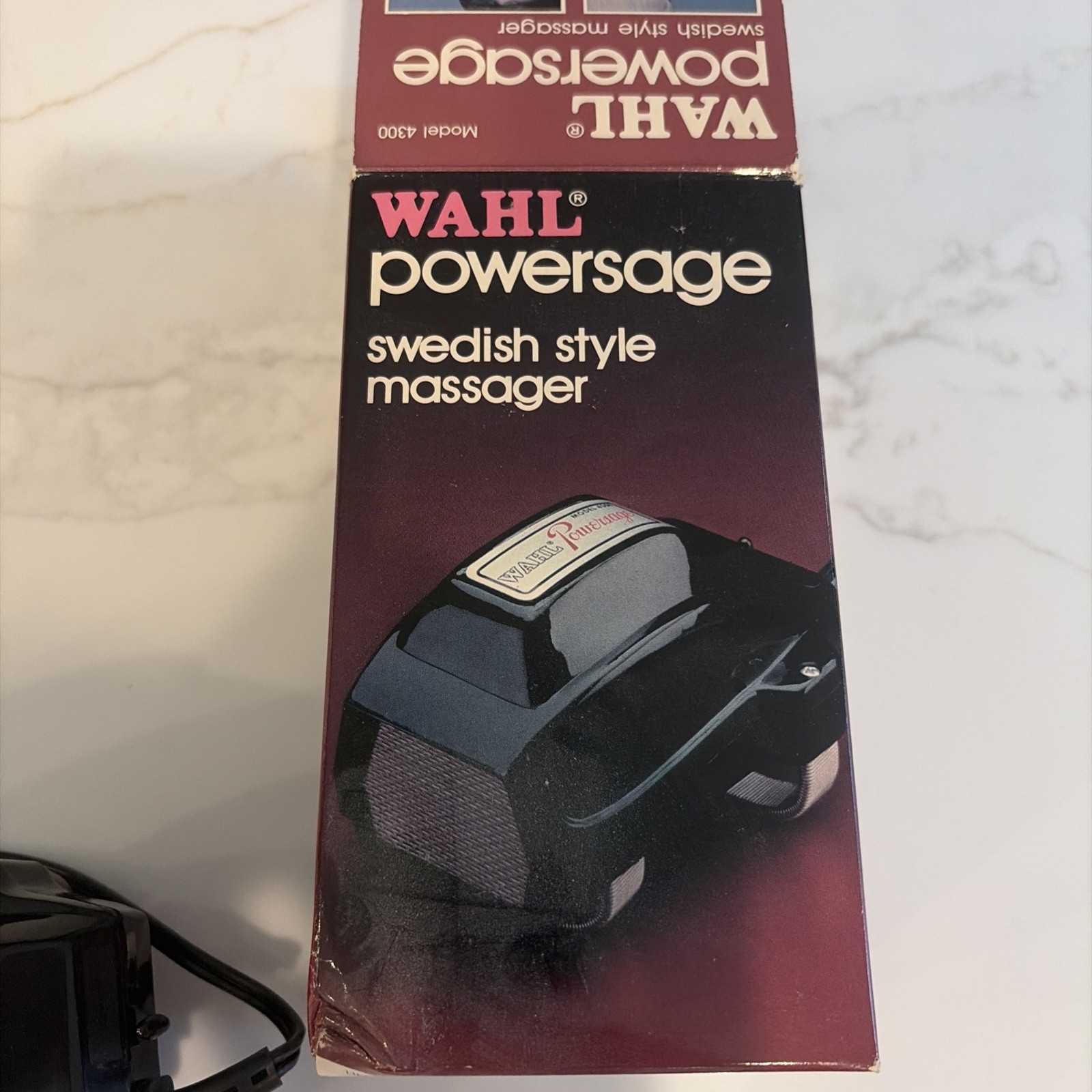 VINTAGE Wahl Powersage- Model 4300 Electric Massager Strong Tested Works!