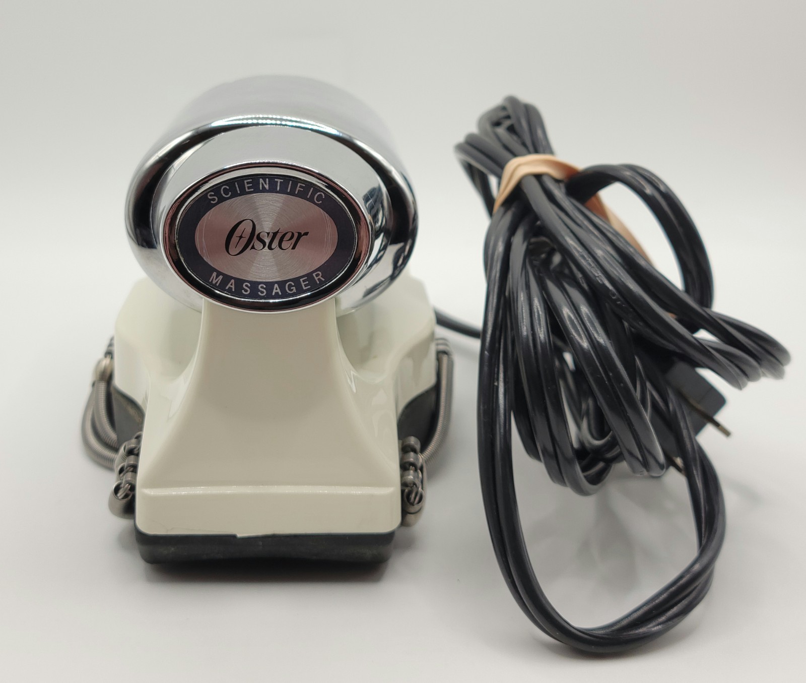Vintage Oster Scientific Massager Model 136-11A – Chrome – Made in USA – Works