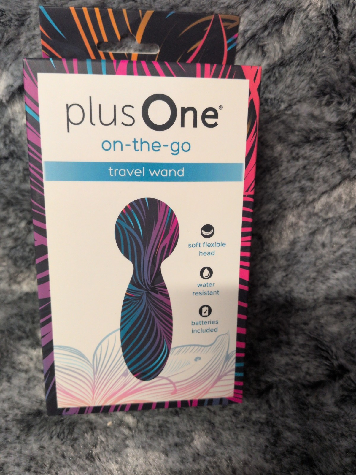 Plus One Vibrating On The Go Plug 10 Vibration Modes Waterproof Toy New In Box