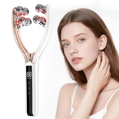 Facial Massager Face & Neck Roller for Women Rechargeable Skin Care