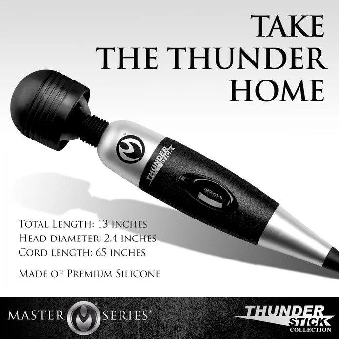 Thunderstick 2.0 Super Charged Power Wand Massager, Strongest, Most Powerful