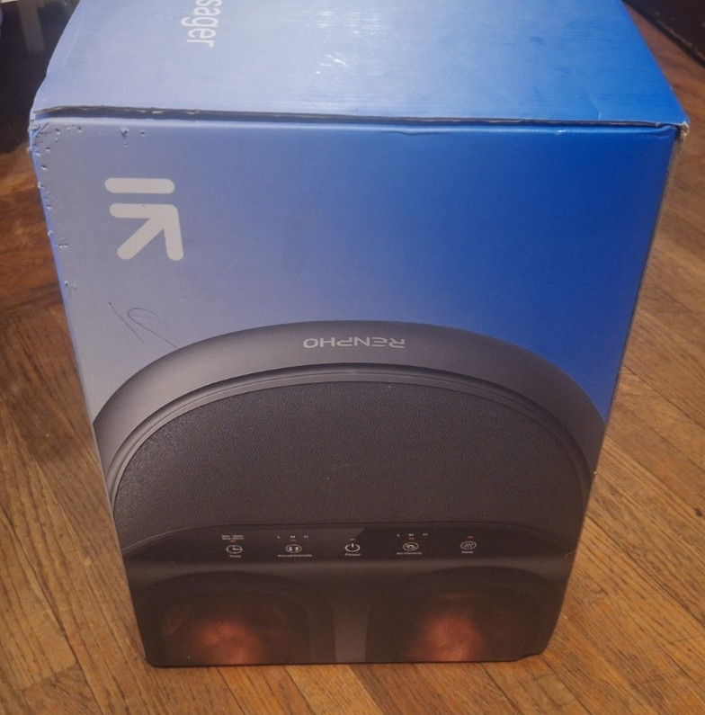 Brand New RENPHO Foot Massager with Heat Shiatsu Deep Kneading for Neuropathy