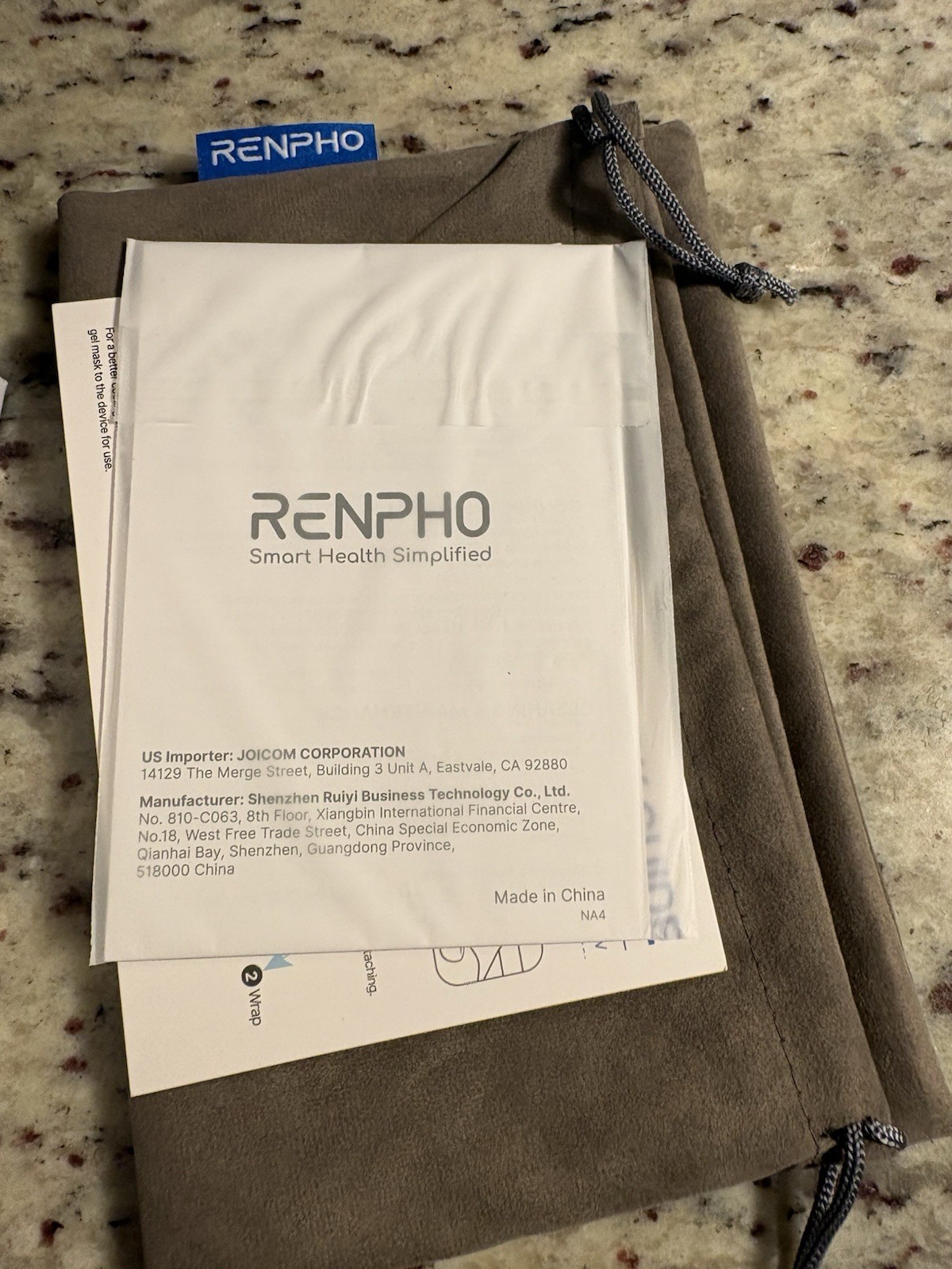 RENPHO Eyeris 3 Eye Massager w/ Voice Control Heating Function Cooling Gel Mask