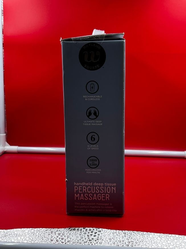 2022 New Wayland Percussion Massager 4 Attachment Heads Handheld Deep Tissue