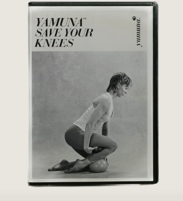 Yamuna Body Rolling Silver Ball and Black Balls and Yamuna Save Your Knees DVD