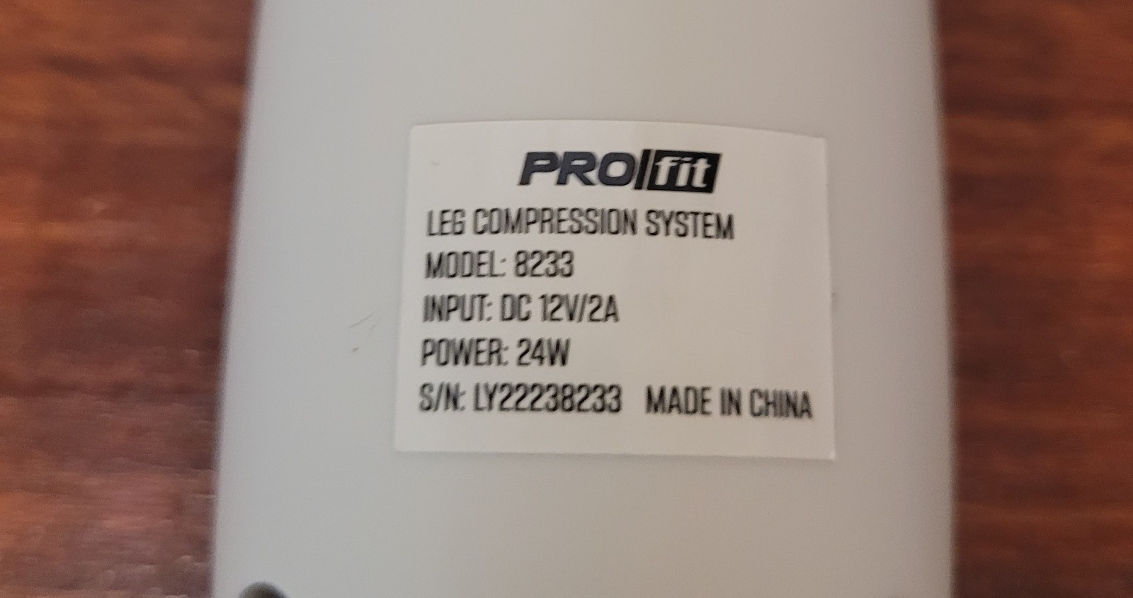 ProFit 8233 Leg Compression System