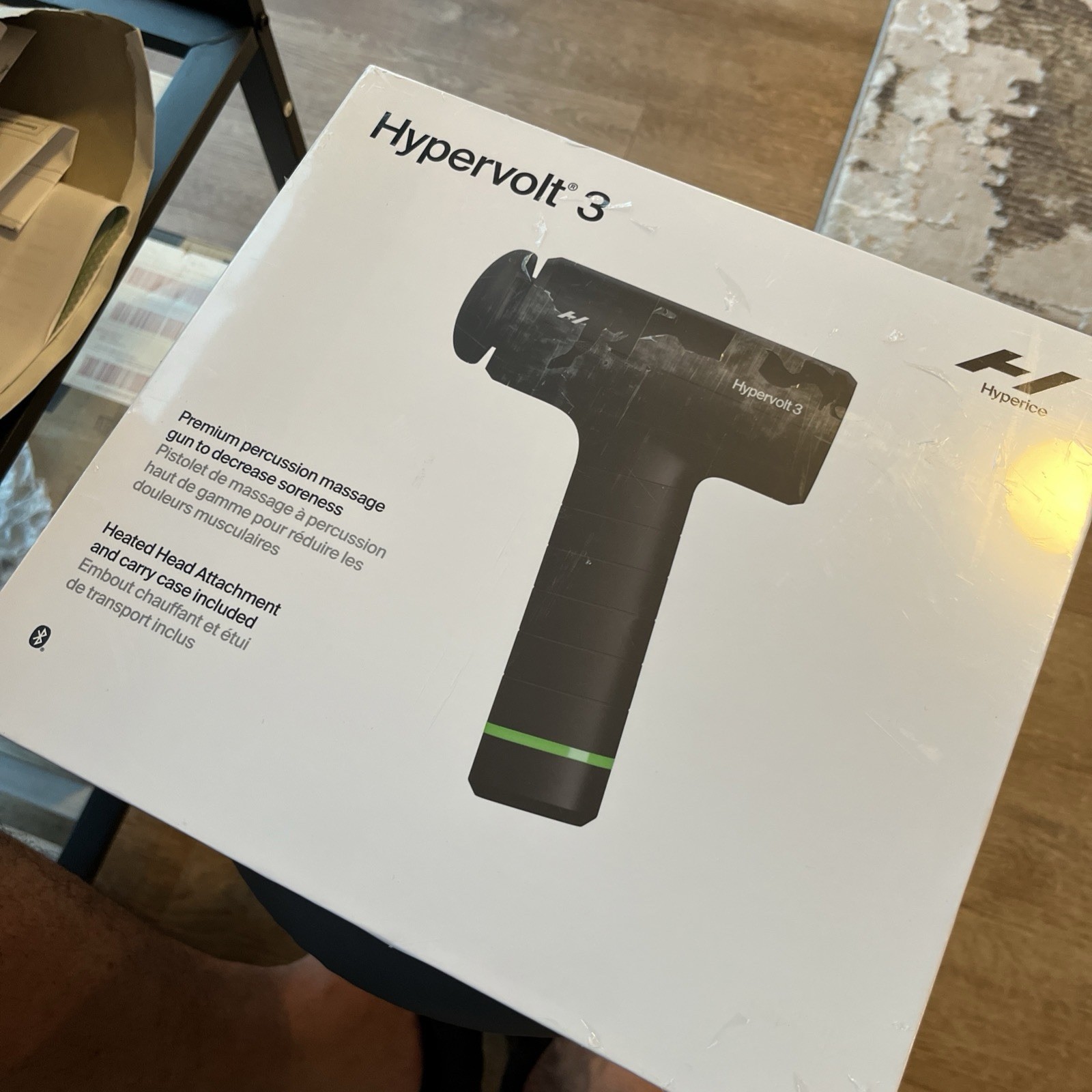 ‼️ Hyperice Hypervolt 3 Percussion Massage Gun Black – BRAND NEW Sealed! ‼️