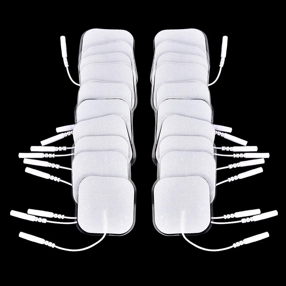 4x4cm Muscle Stimulator Electrode Pads Non-woven Fabric Self Adhesive
