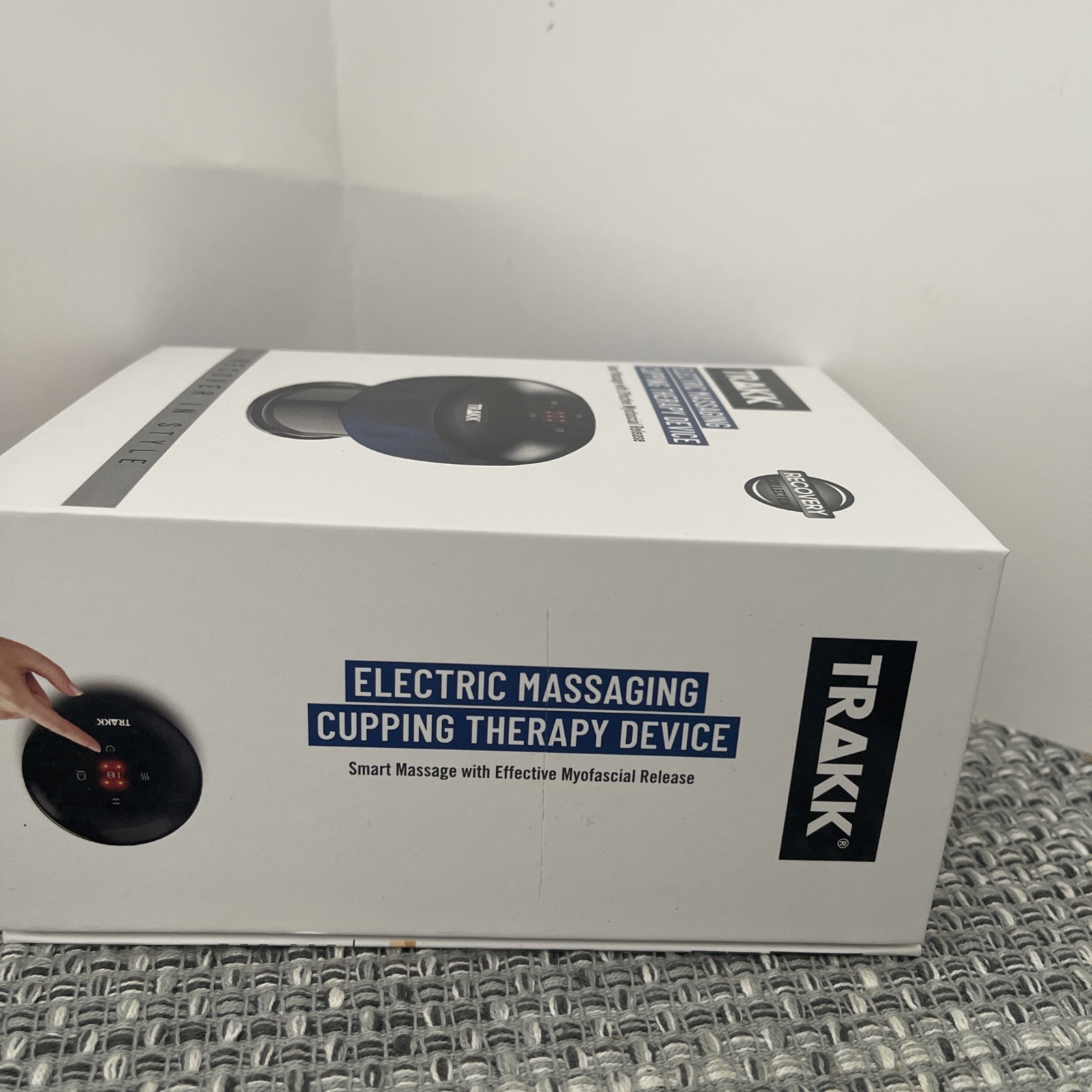 TRAKK Electric Massaging Cupping Therapy Device
