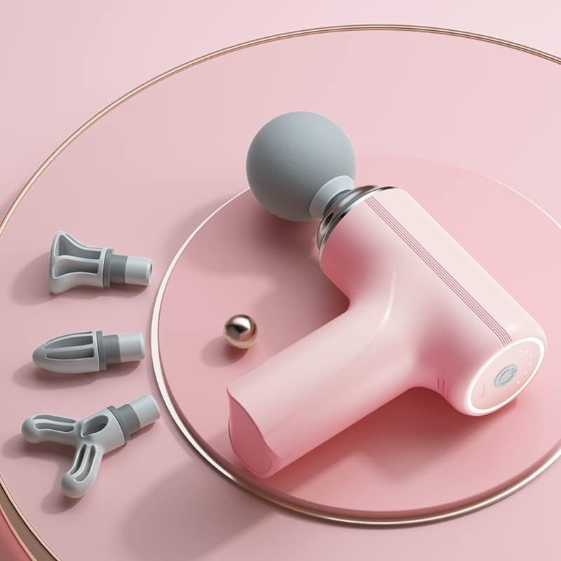 6 Speed Massage Gun, 3 Heads Deep Tissue Muscle Vibrating, Pain Relief