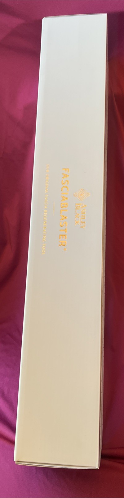 Ashley Black Guru FB-100 Cellulite Massager FasciaBlaster NIB