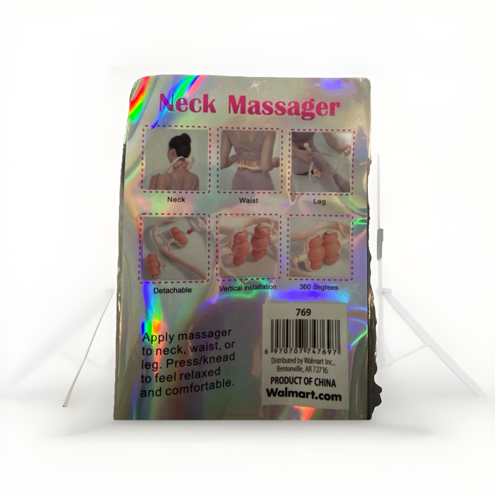 Neck Massager Manuel Flex For Neck Back And Legs