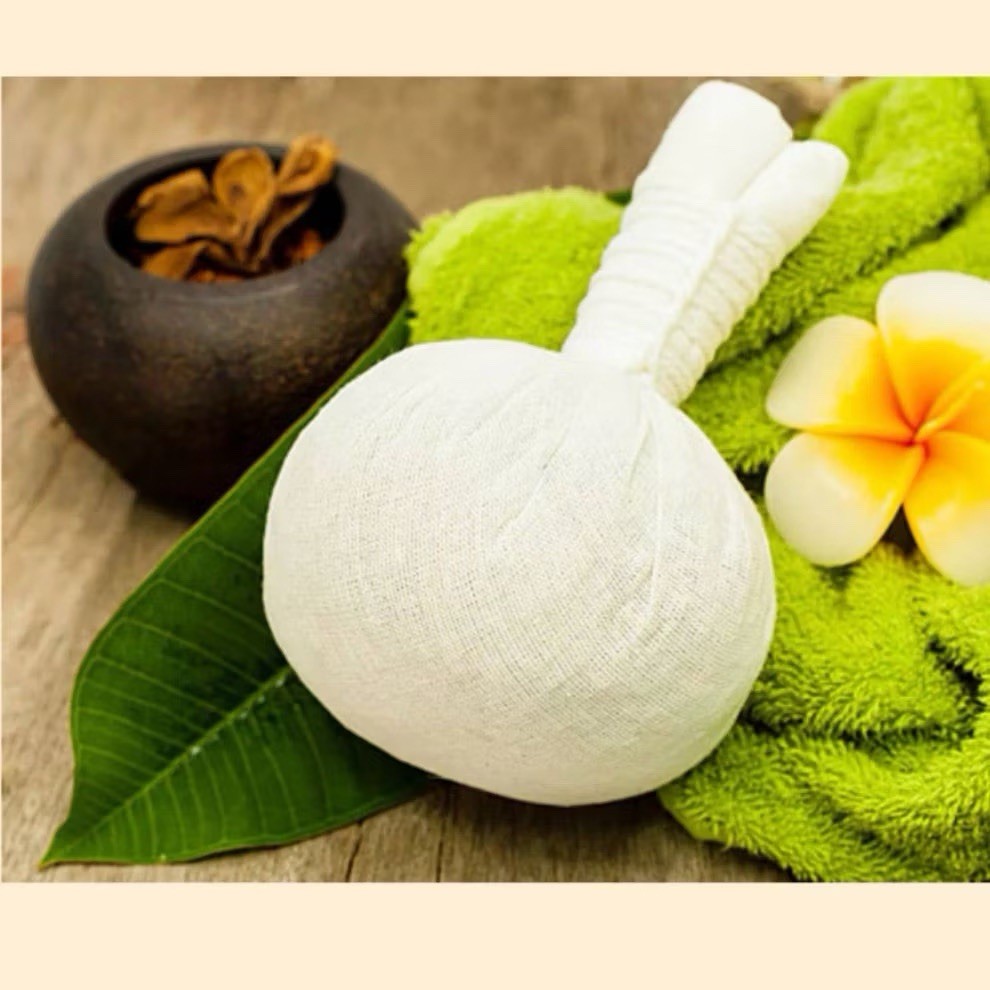 2X Thai Herbal Compress Ball 200g Traditional Massage Spa Aroma Therapy Relax