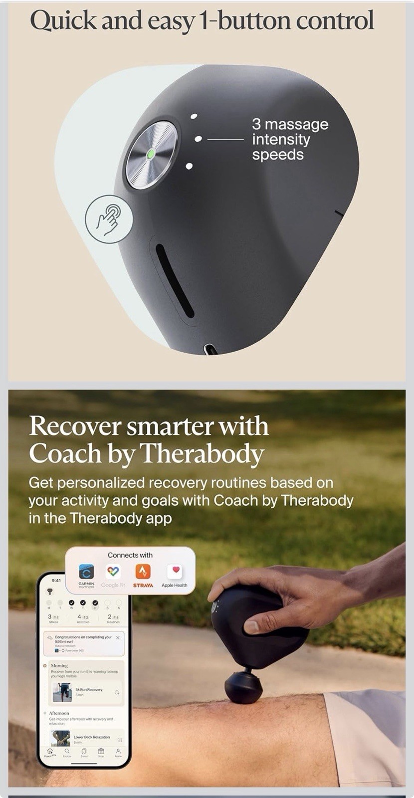 NEW – SEALED – Theragun Mini w/ Case – Portable Deep Tissue Percussive Therapy