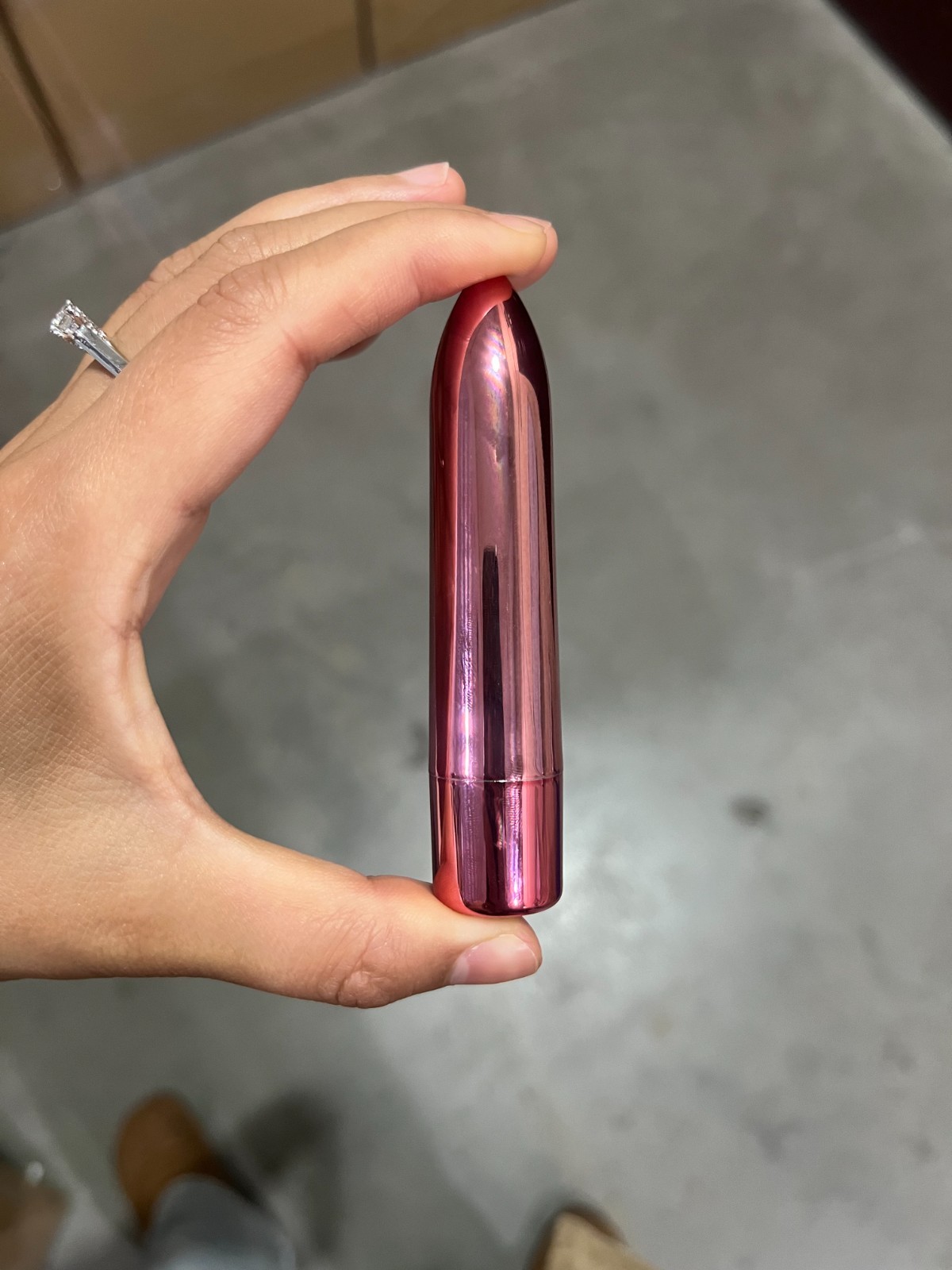Women Mini Powerful Bullet Shape 10 Speed Vibrating Neck Body Massage Personal