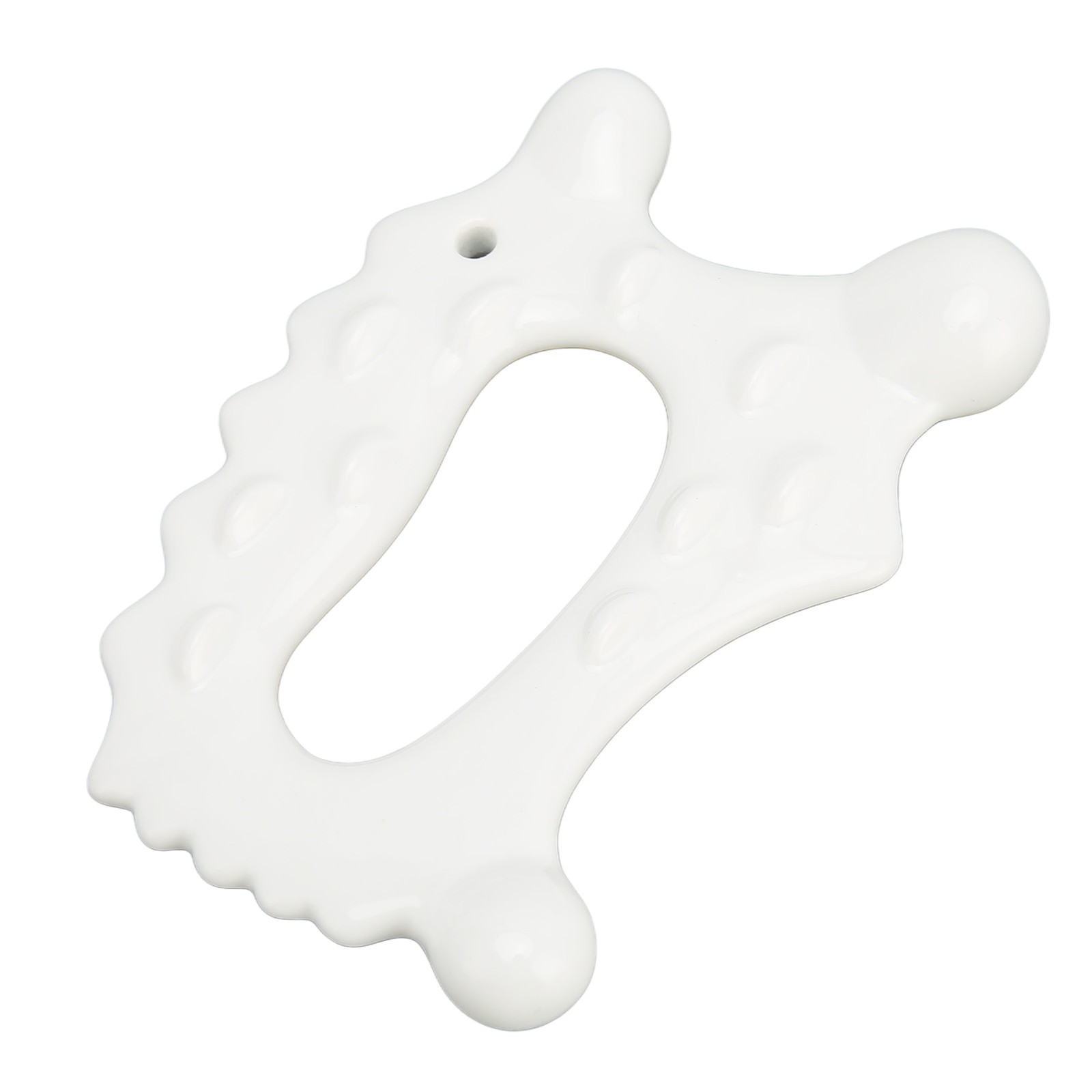 Ceramic Skin Gua Sha Board Remove Cellulite Muscle Relaxing Face Body Scrap WT