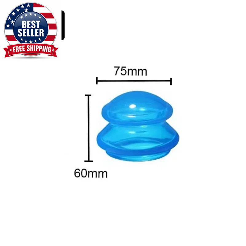 New Vacuum Silicone Jars Massage Cups Silicone Cups Massage Body Cupping Celluli